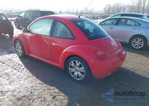 2003 Volkswagen New Beetle Gls 1.8T from USA, damaged, VIN 3VWCD21C73M438194